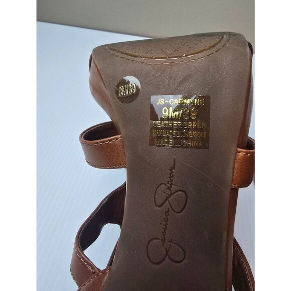 Jessica Simpson Carmyne Heels Sz 9 - Picture 6 of 8